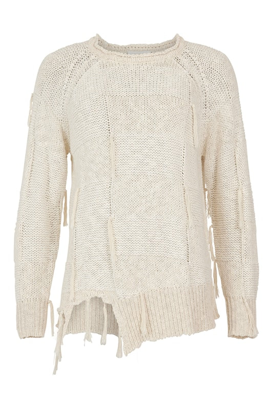 NOEN PLAYFUL FRINGE PULLOVER