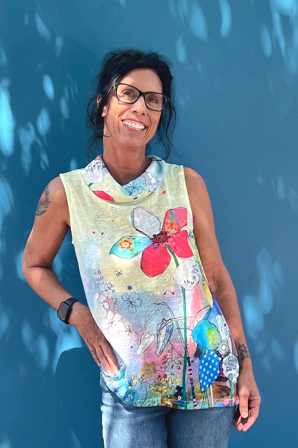 Shana Cowl Neck Tank