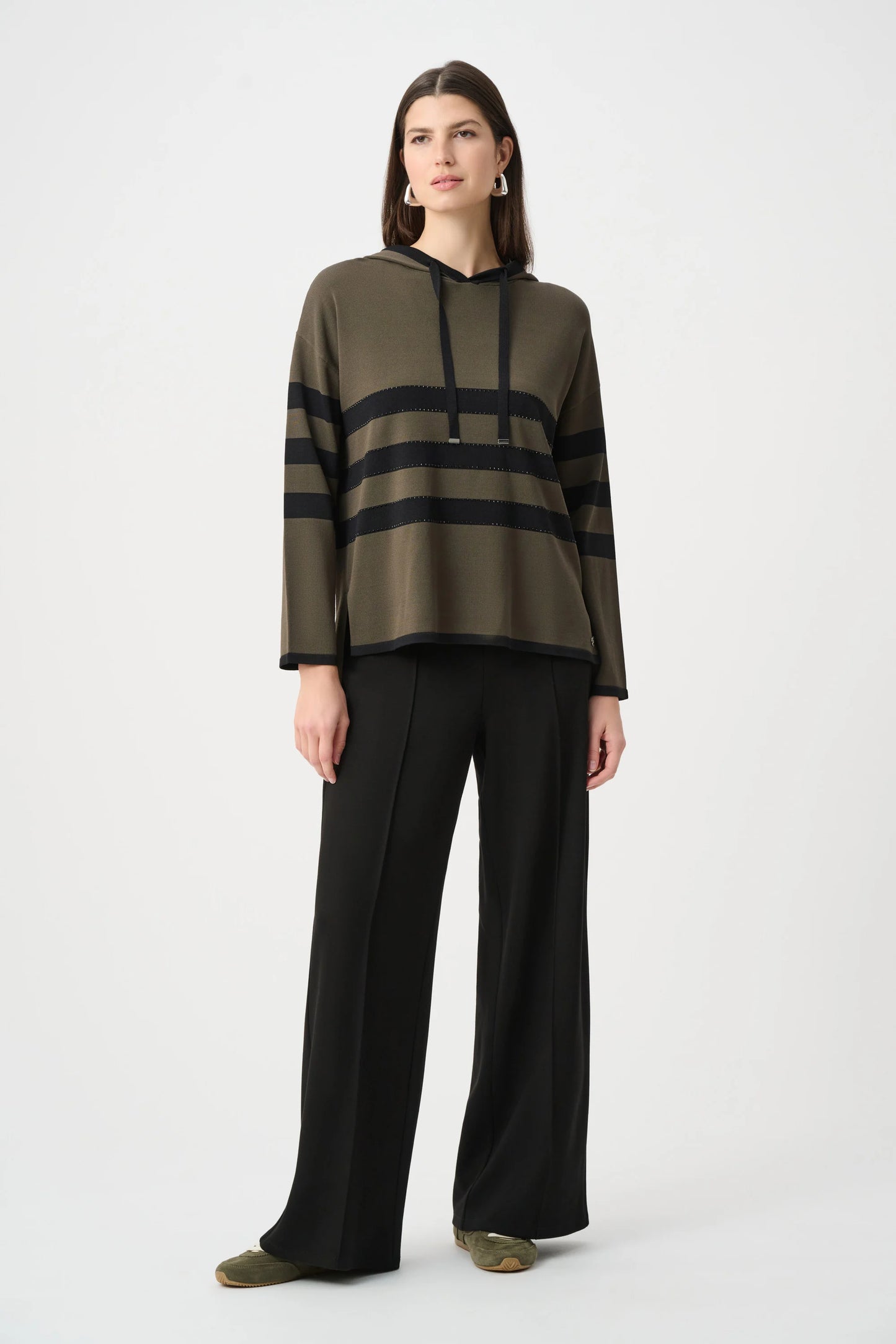 Joseph Ribkoff Scuba Jersey Wide Leg Pull-on