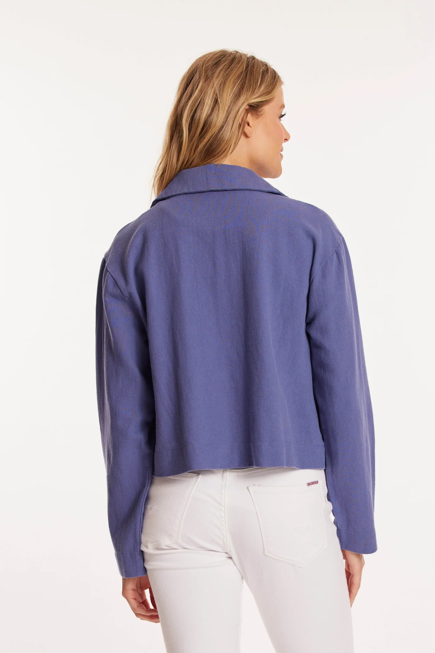 LONG SLEEVE BUTTON FRONT JACKET