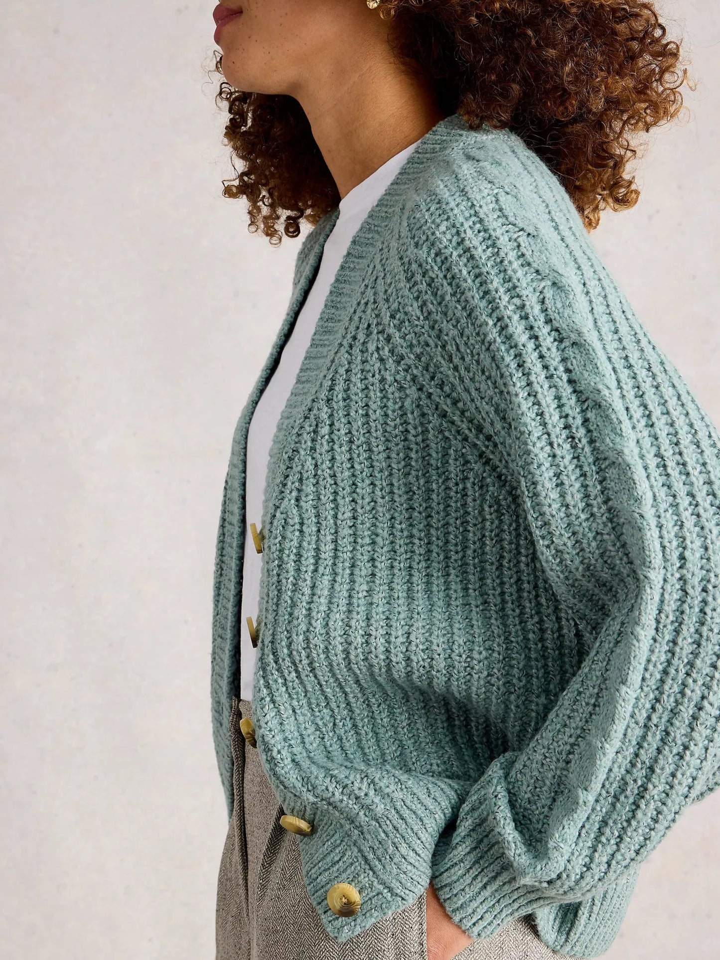 WHITE STUFF SALLY SLUB CARDI