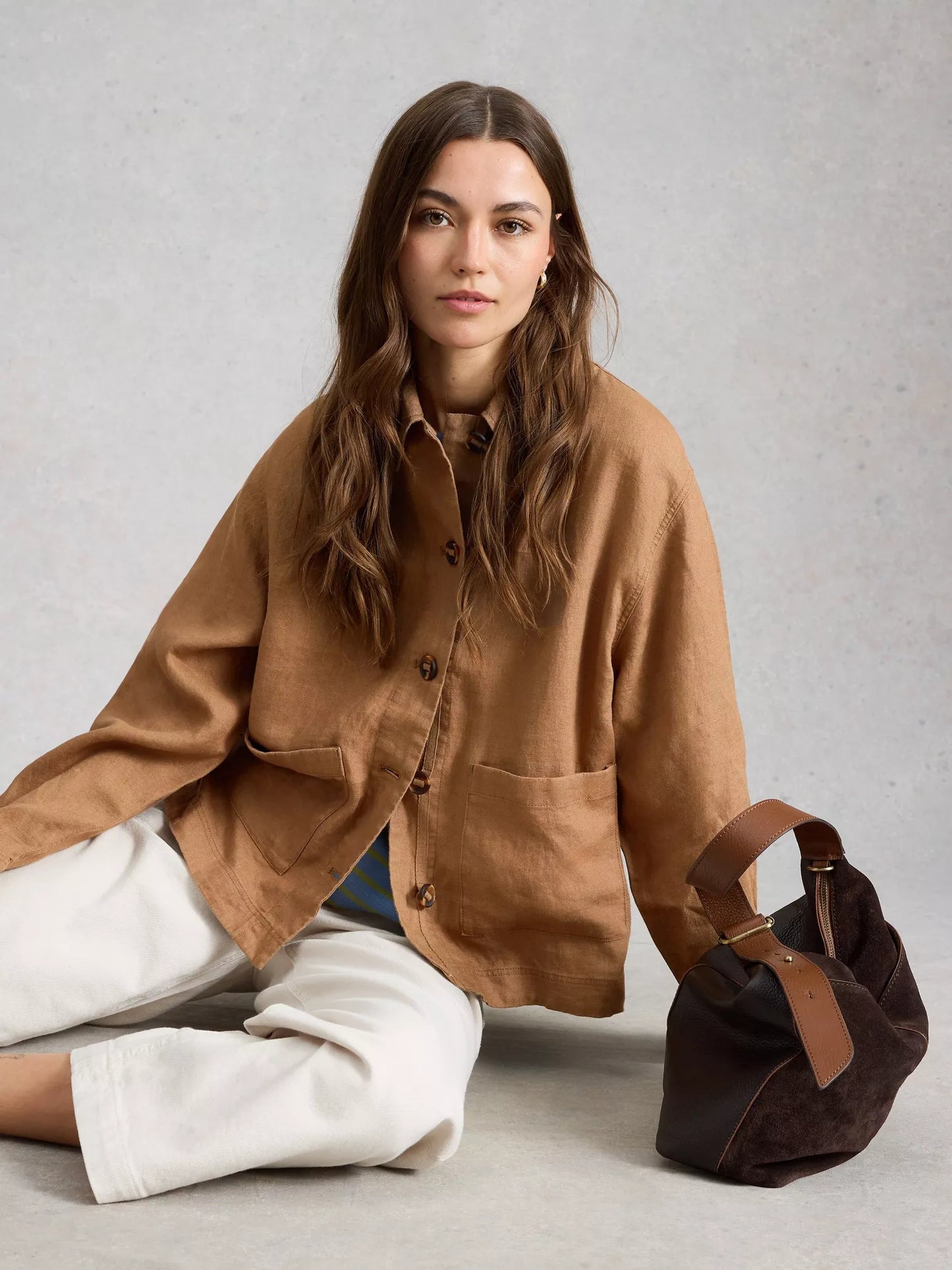 White Stuff Isabel Linen Jacket