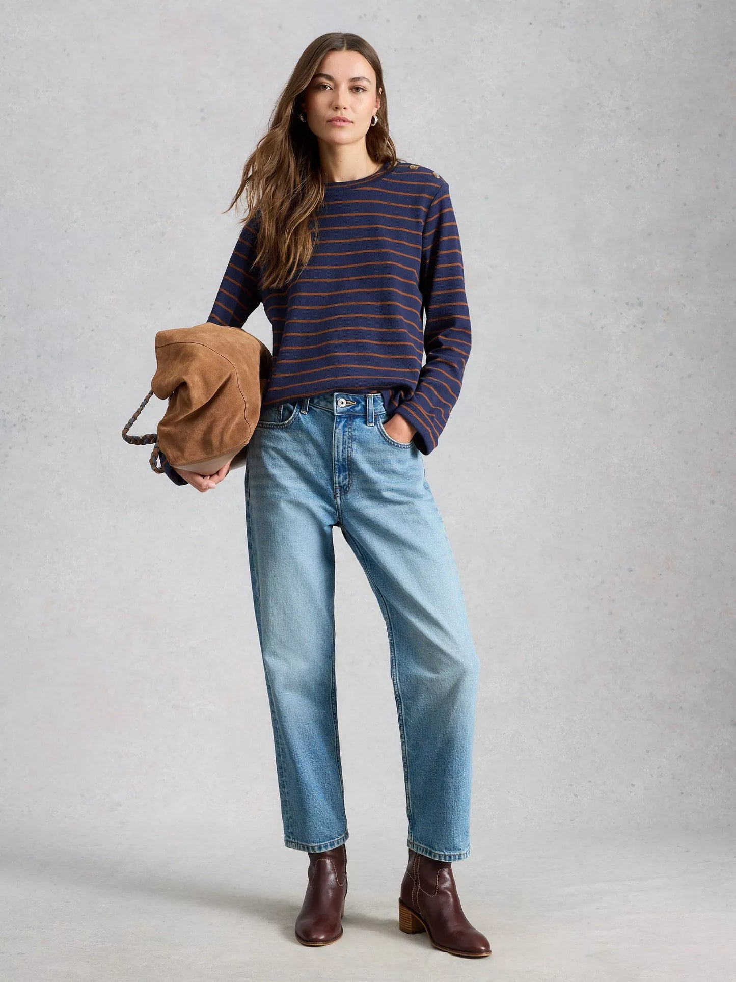 White Stuff Marion Stripe Top