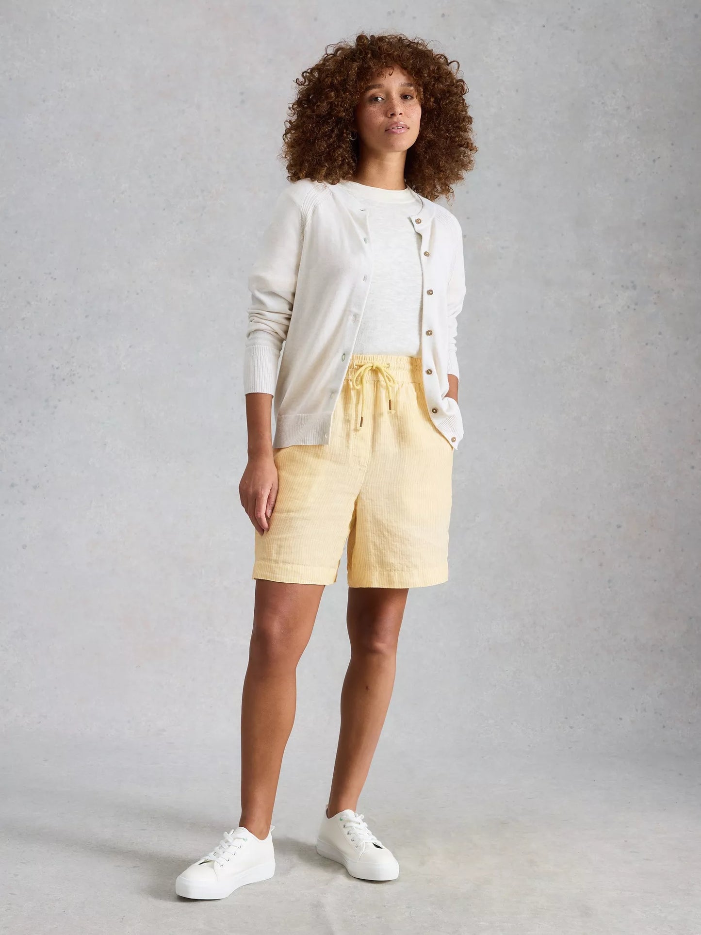 White Stuff Belle Linen Short