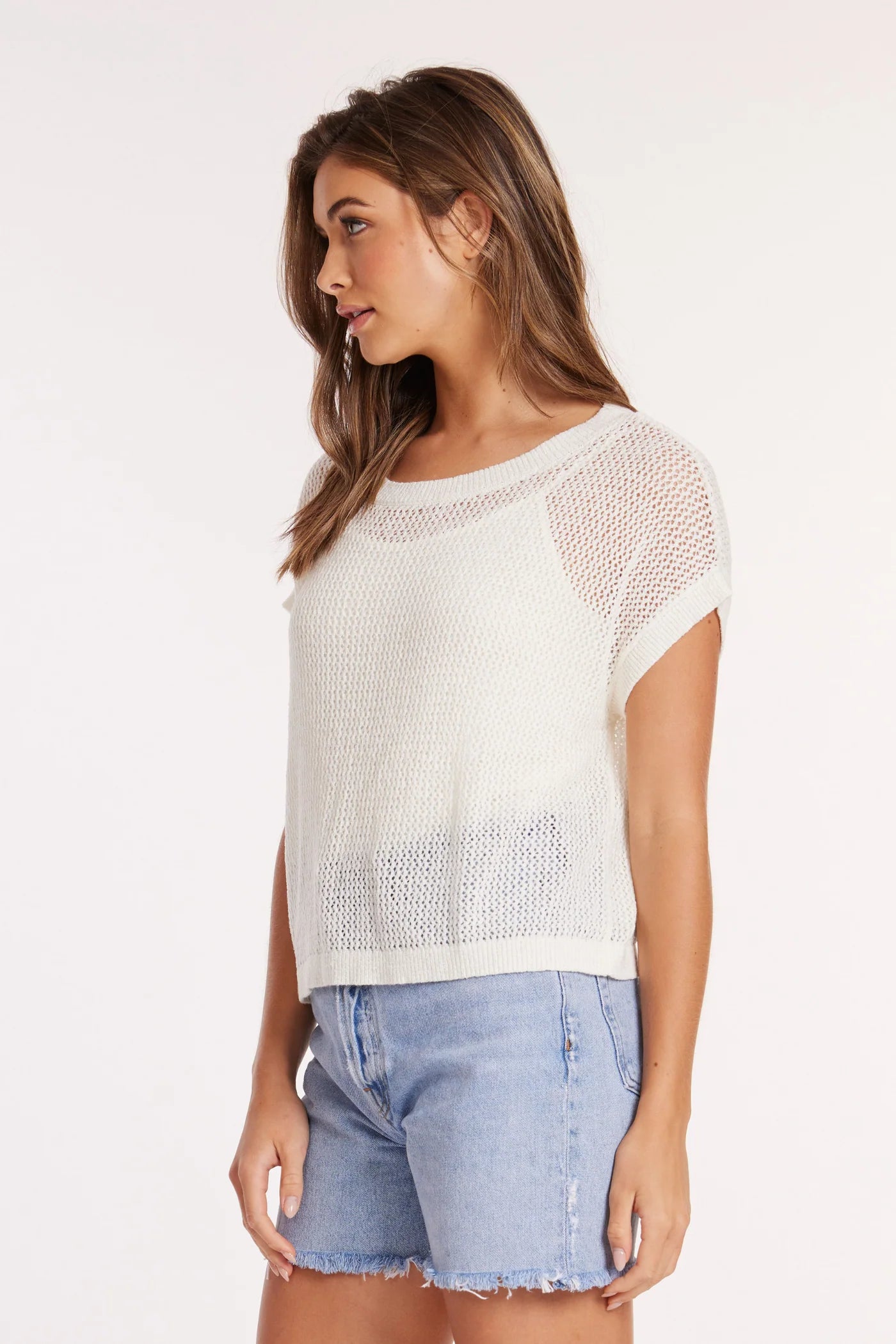 BOXY DOLMAN SUMMER LAYERING SWEATER