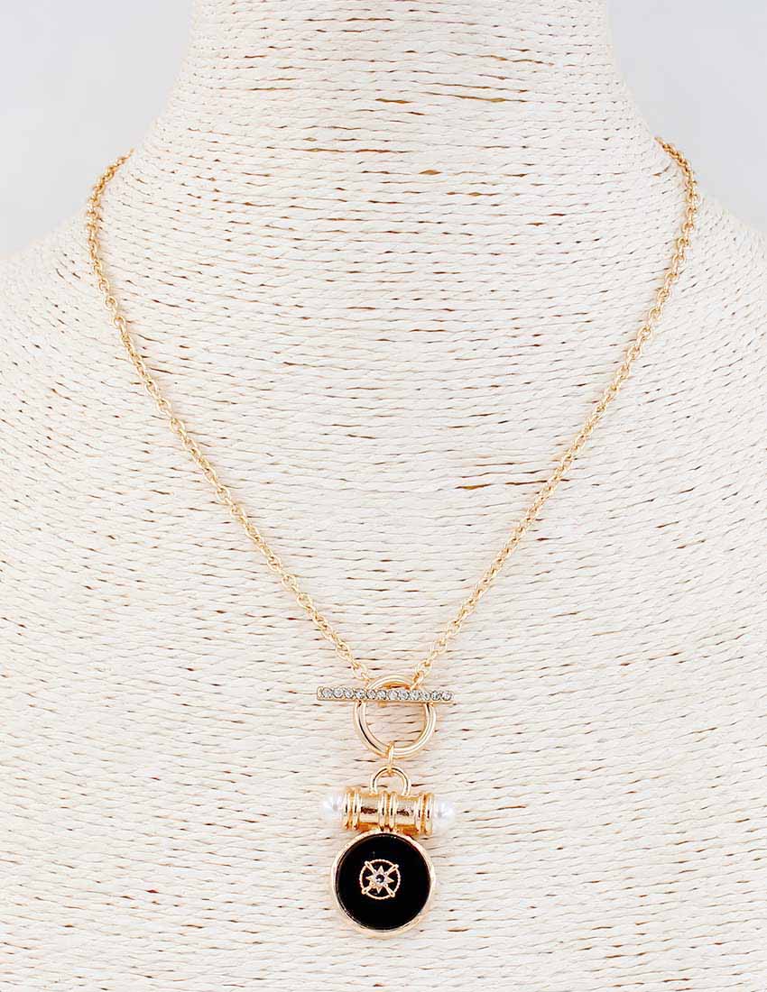 Meghan Browne Cove Black Necklace