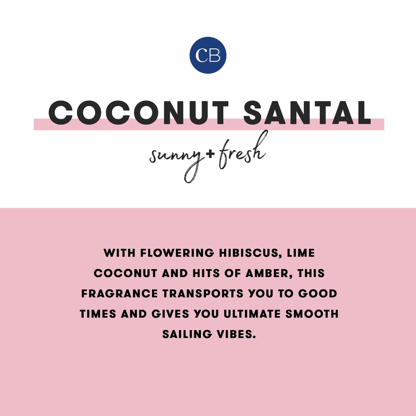 Capri-BLUE 3oz Hand Cream, Coconut Santal