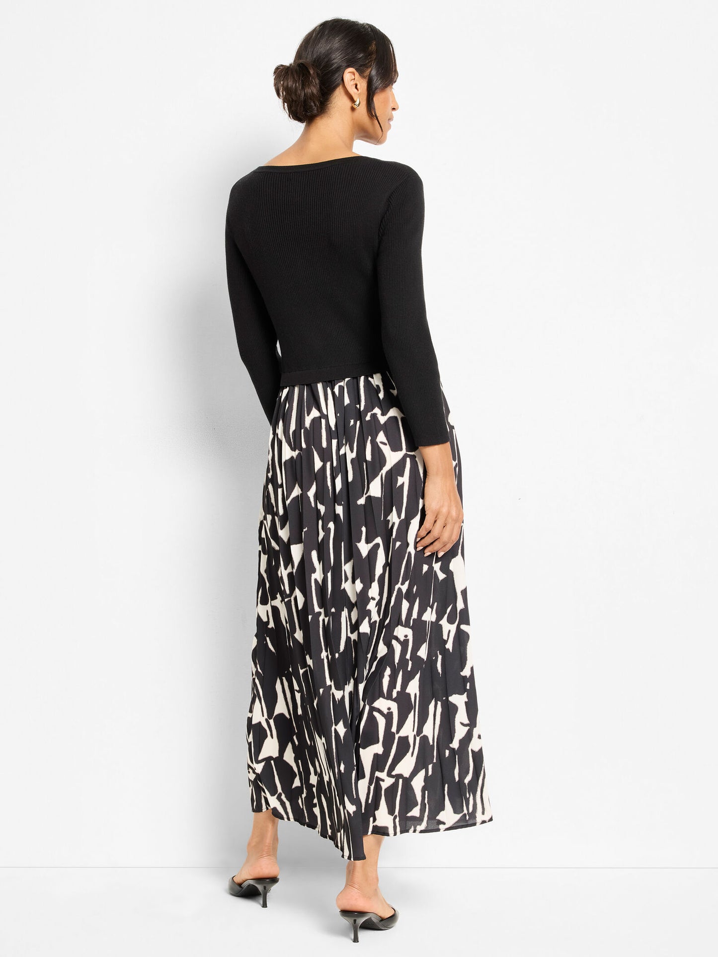 NIC+ZOE ONXY PRINT KYRIE DRESS