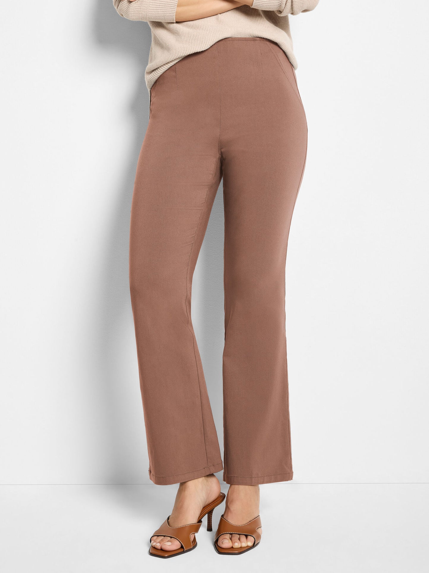 NIC+ZOE 28" Plaza Demi Boot Cotton Bi-Stretch Pant