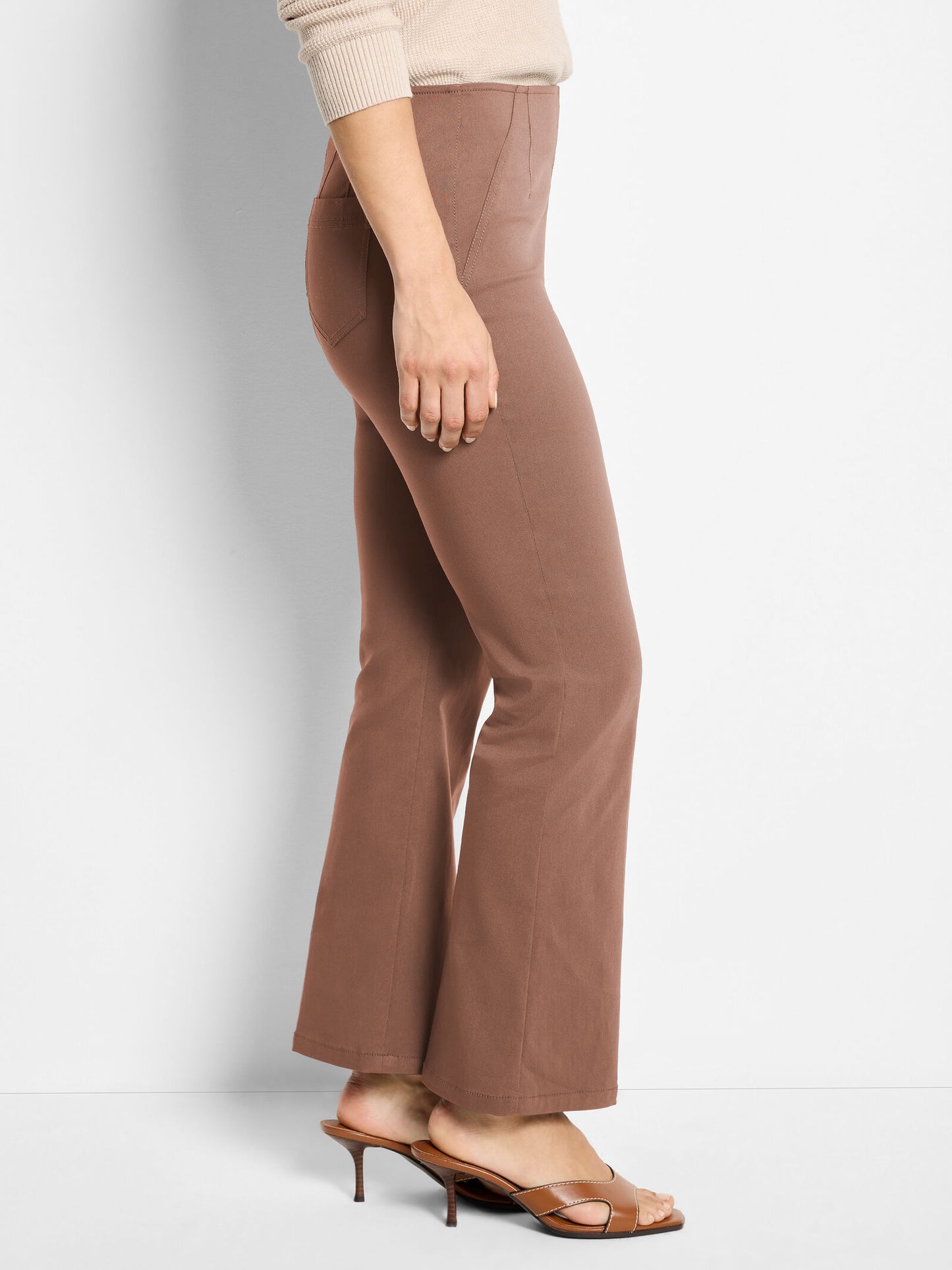 NIC+ZOE 28" Plaza Demi Boot Cotton Bi-Stretch Pant