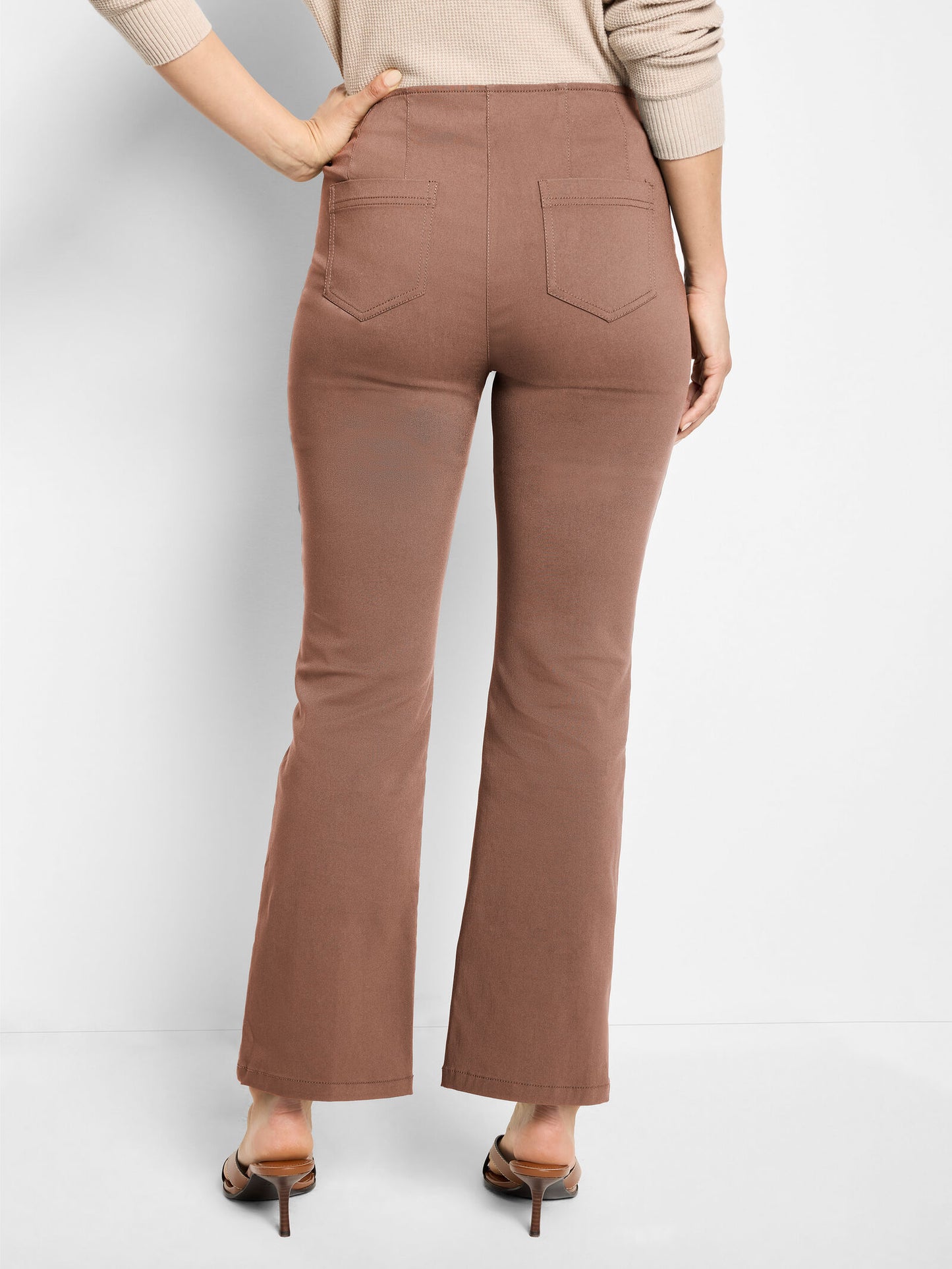 NIC+ZOE 28" Plaza Demi Boot Cotton Bi-Stretch Pant