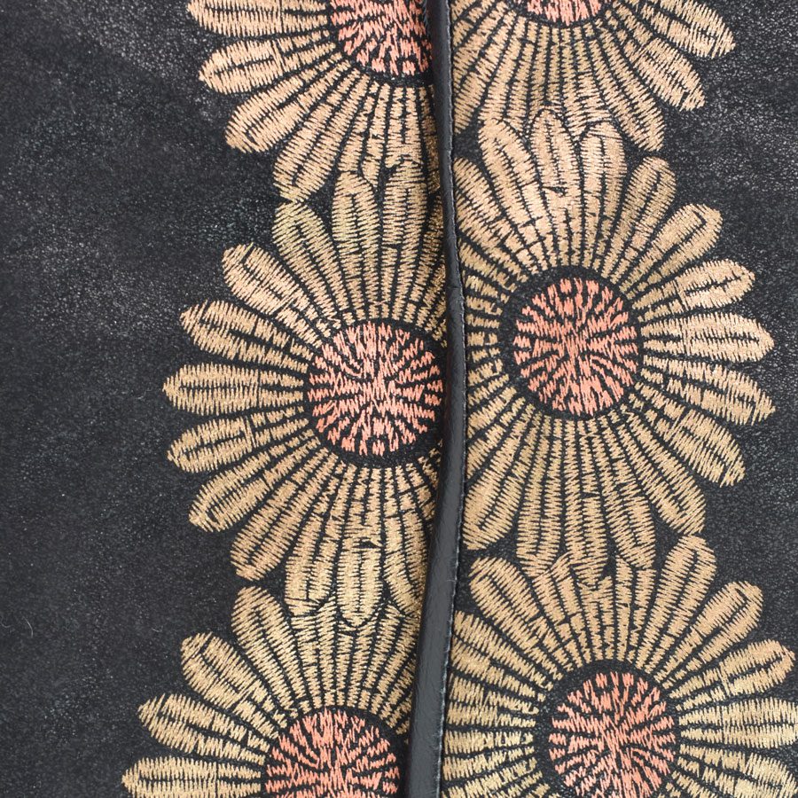 DUPATTA NICHOLSON FLORAL LEATHER GLOVES