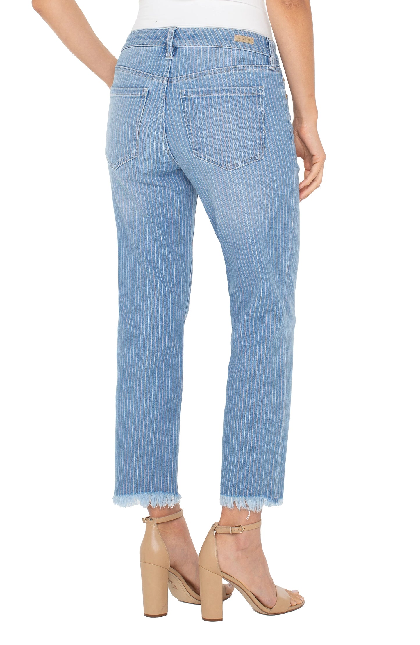 LIVERPOOL LIV NON-SKINNY SKINNY FRAY HEM