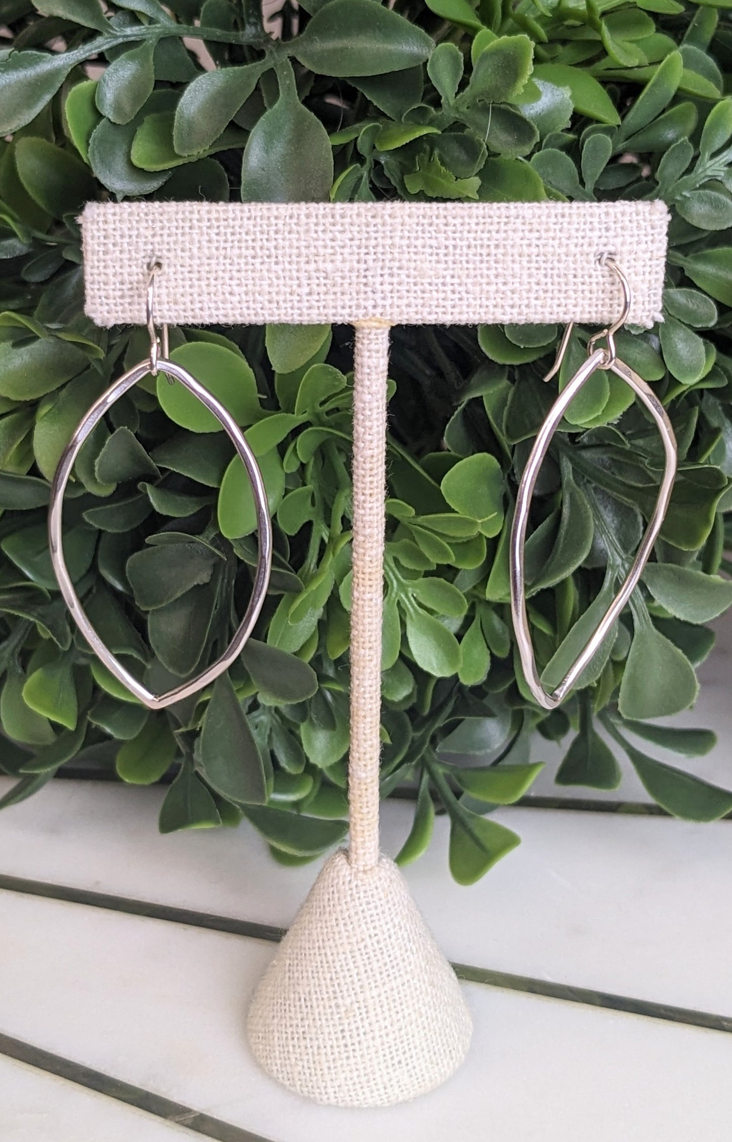 MARJORIE BAER PETAL CUTOUT EARRINGS