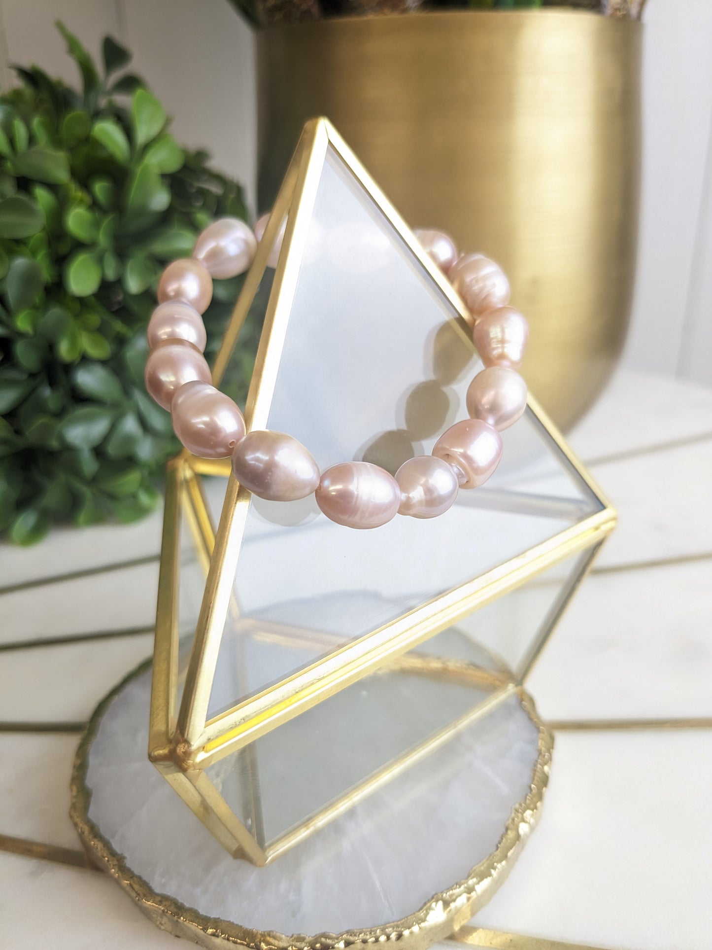 FRESHWATER PEARL STRETCH BRACELET