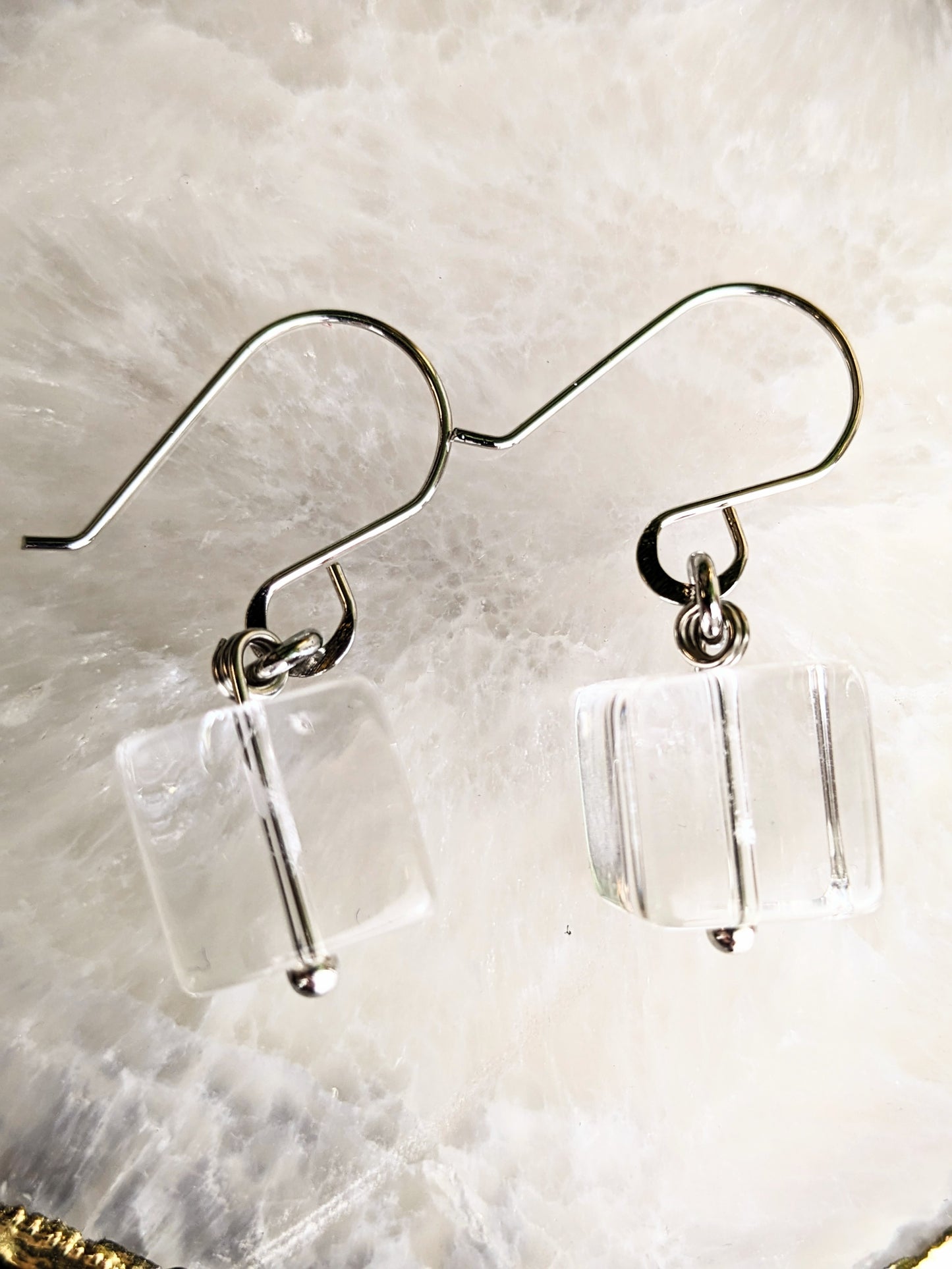 CRYSTAL CUBES EARRINGS