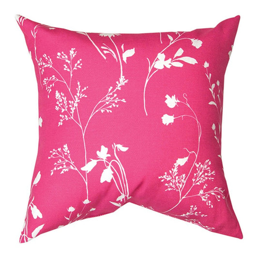 OBVIOUSLY PINK FLORAL CLIMAWEAVE PILLOW