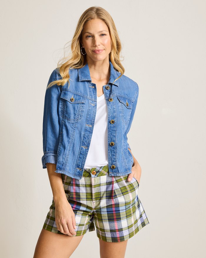 CHAMBRAY O-LEI JACKET
