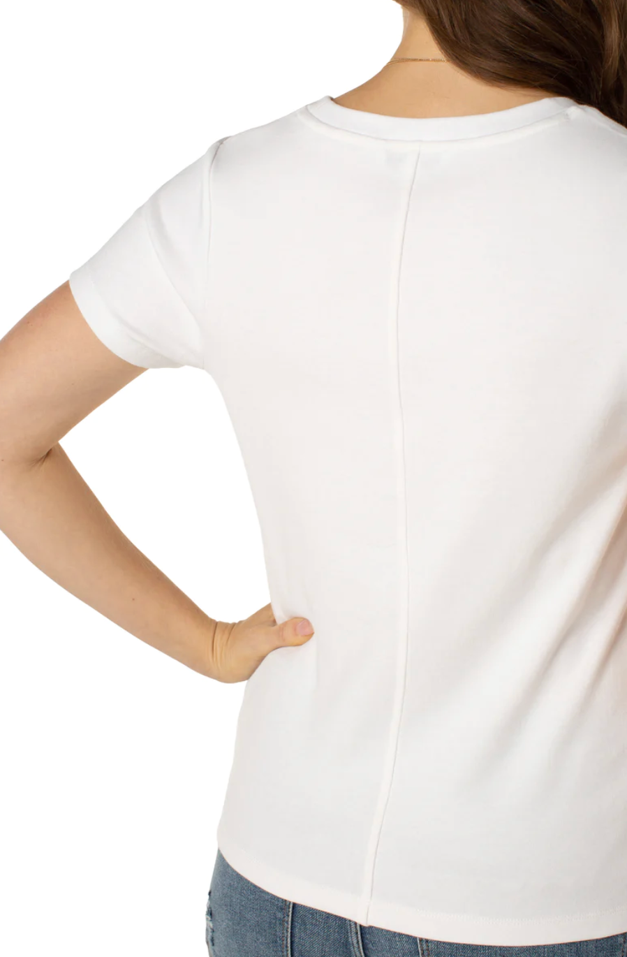 LIVERPOOL SCOOP NECK SHORT SLEEVE TEE