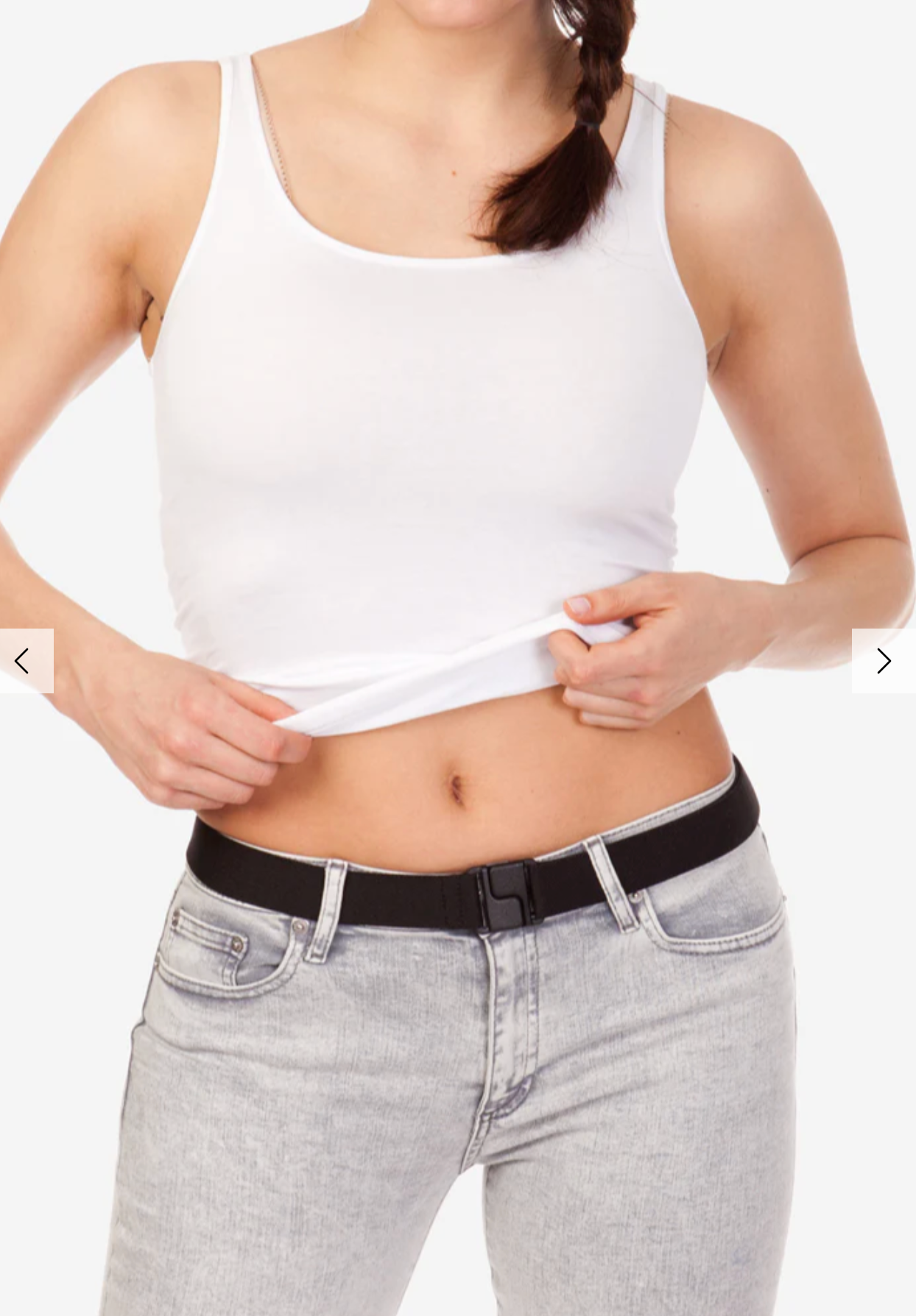 INVISIBELT - STRETCH BLACK