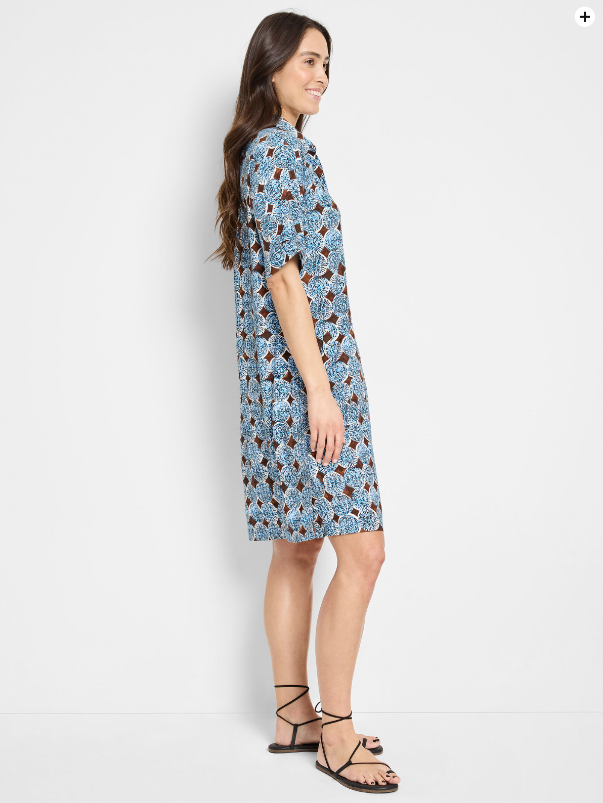 NIC+ZOE SAND DOLLAR DEVON DRESS
