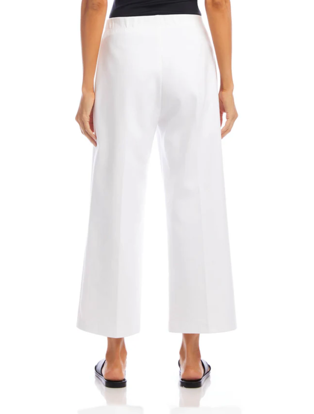 Karen Kane Cropped Wide Leg Pants