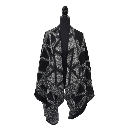 KNOX REVERSIBLE RUANA WRAP