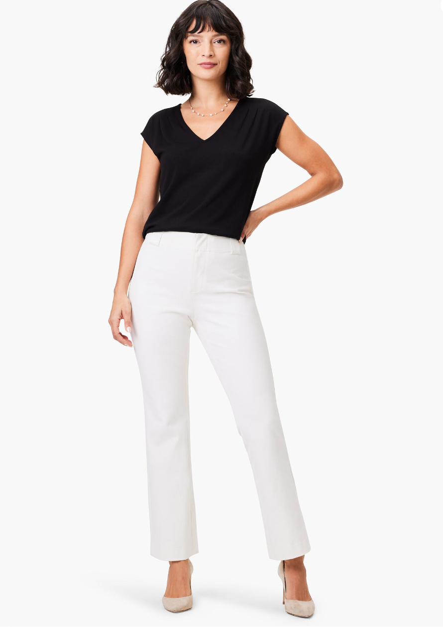 NIC+ZOE POLISHED JERSEY EVERYDAY LAYER TOP