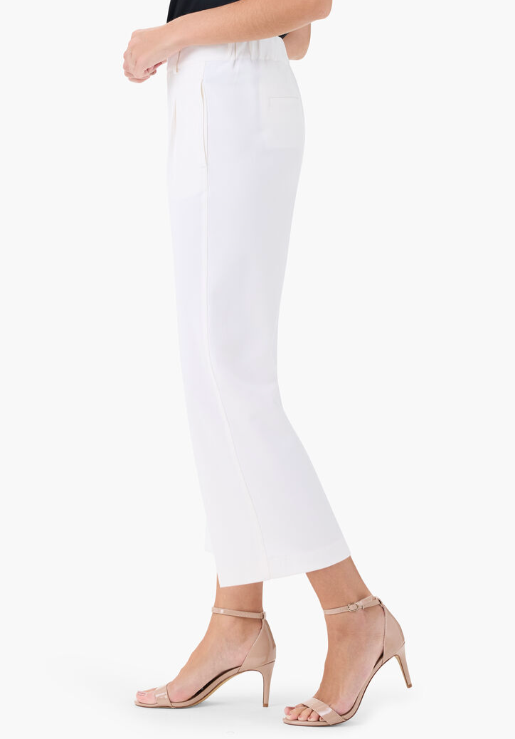 NIC+ZOE AVENUE SUMMER WIDE-LEG CROP TROUSER