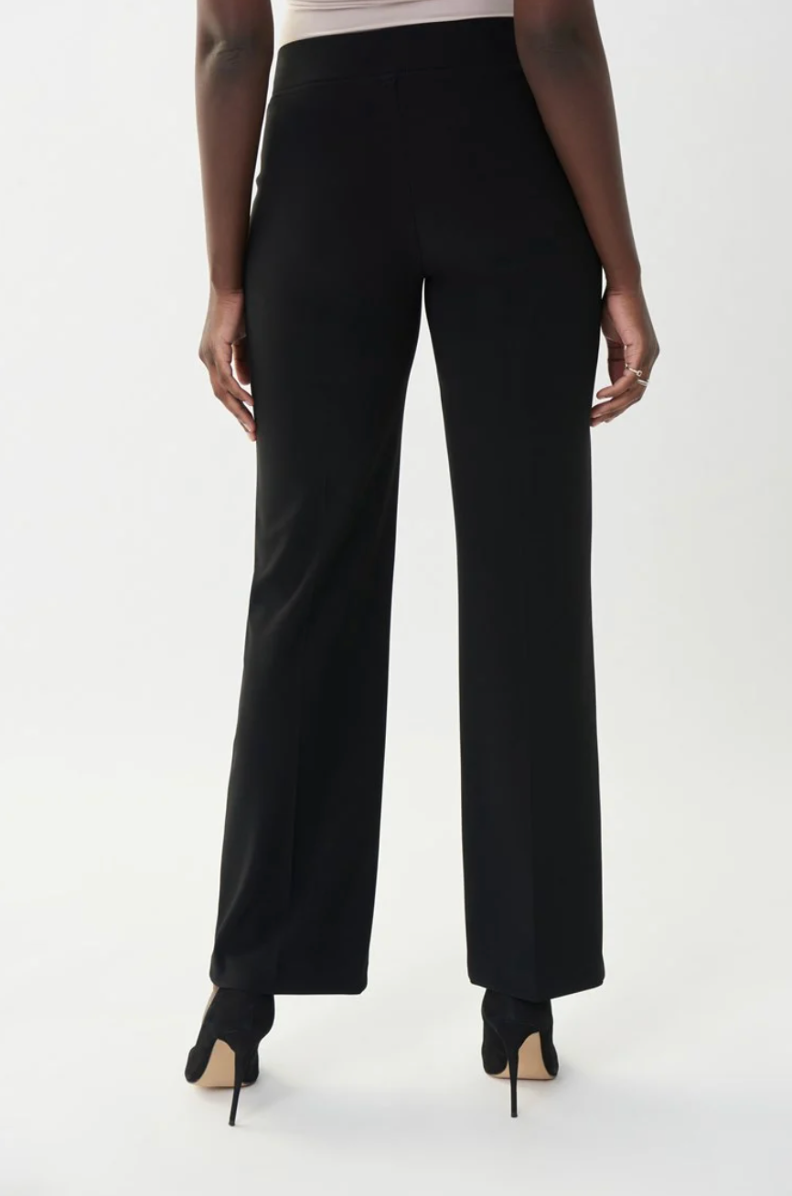 JOSEPH RIBKOFF CLASSIC WIDE LEG PANT - 32" INSEAM