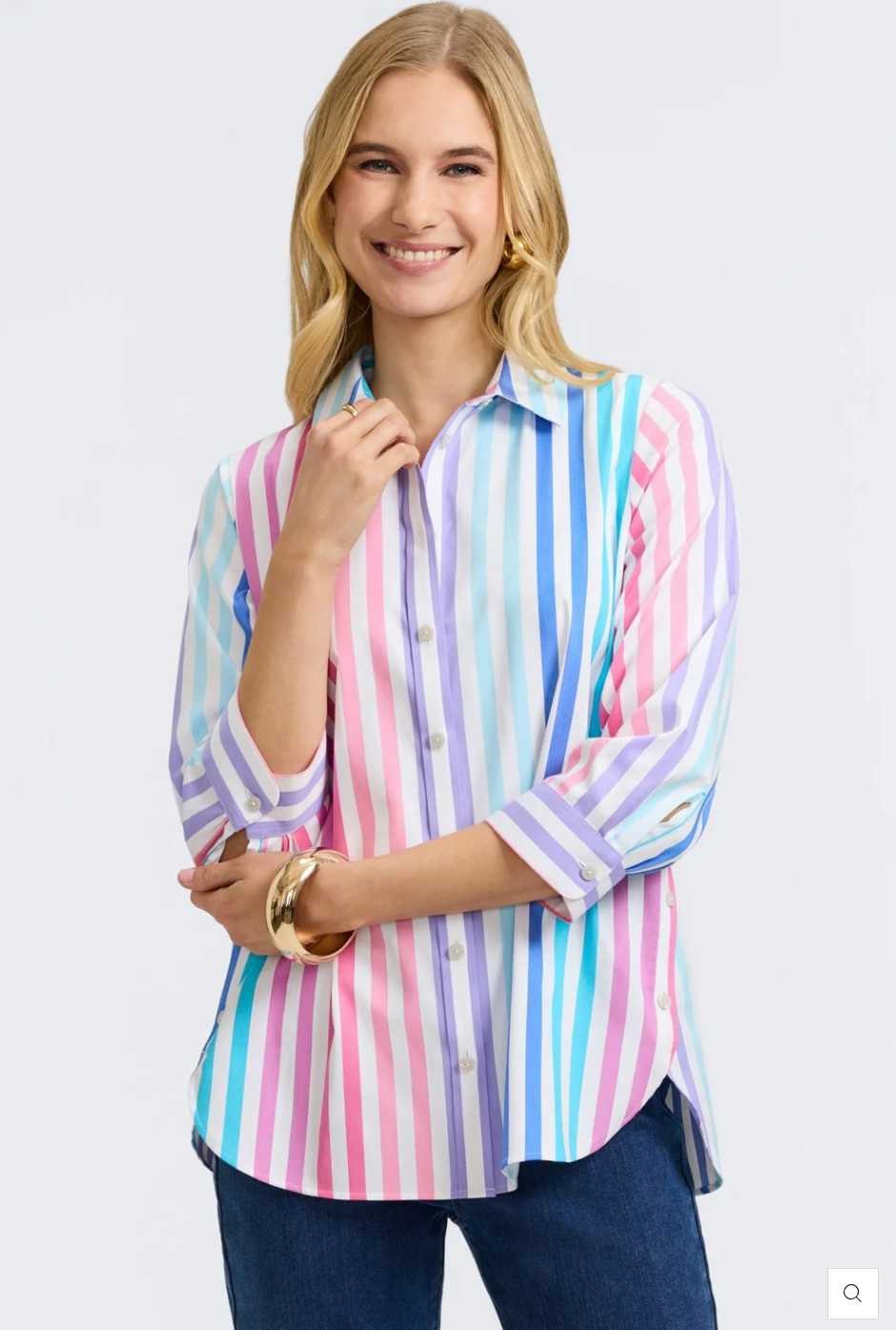 JULIETTE 3/4 LENGTH SLEEVE TOP