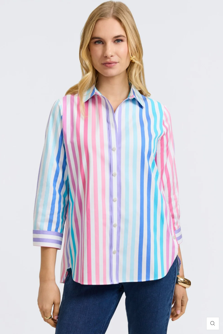 JULIETTE 3/4 LENGTH SLEEVE TOP