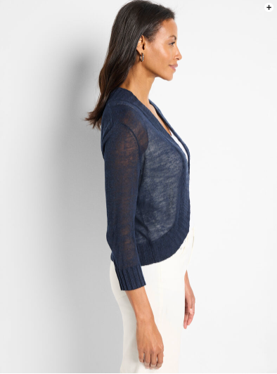 NIC+ZOE BOLERO CARDIGAN