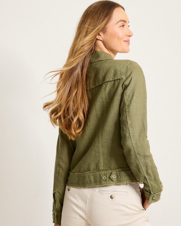 TWO PALMS RAW EDGE JACKET