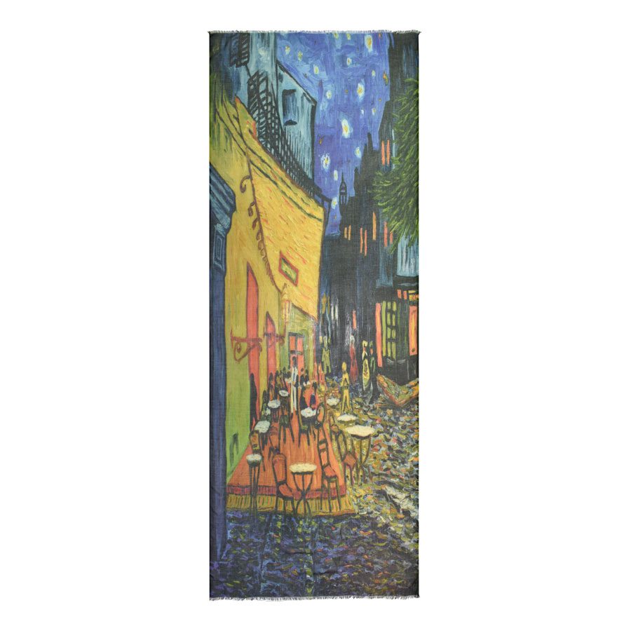 Dupatta Cafe Painterly Modal Scarf