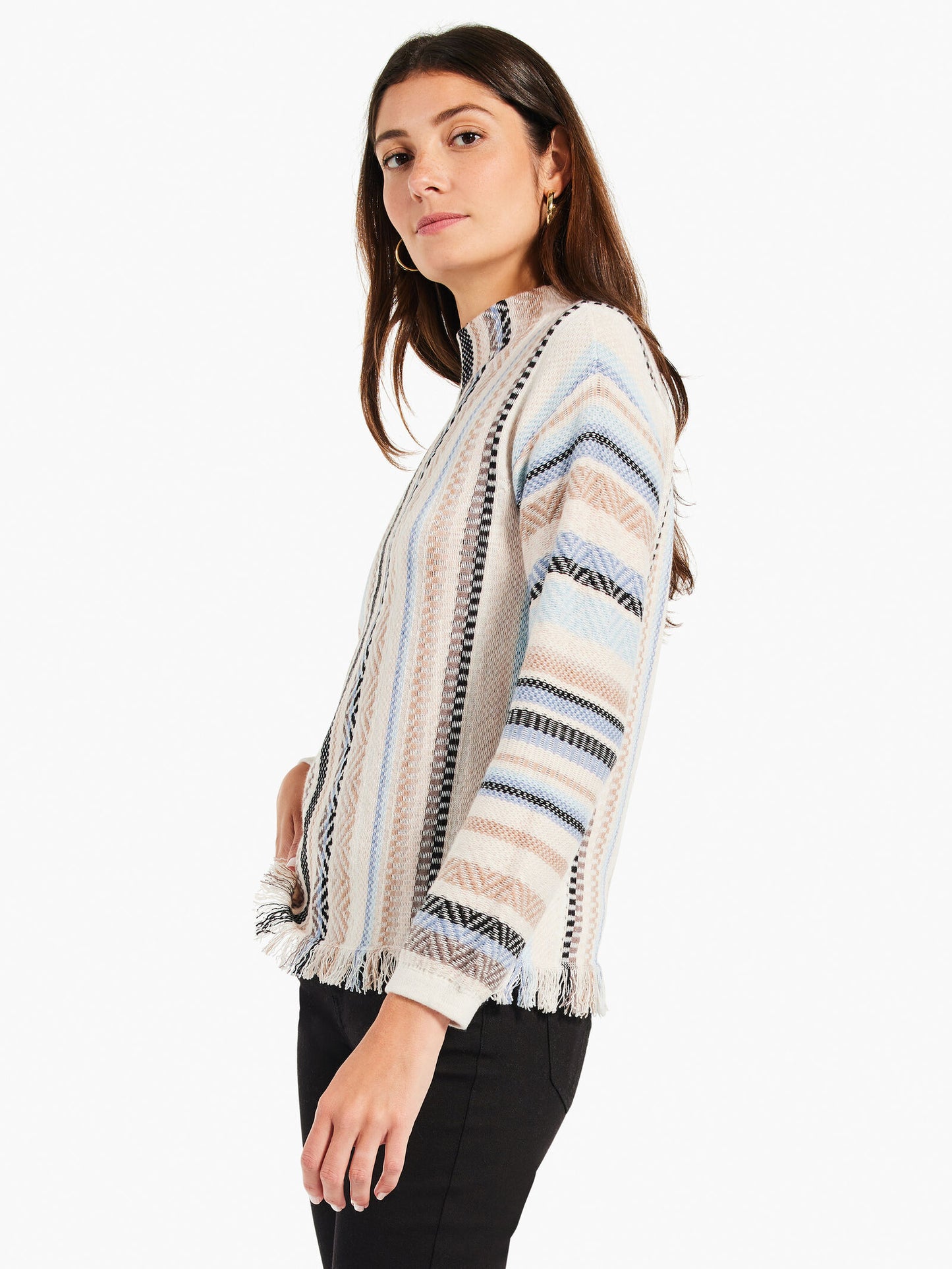 NIC+ZOE EARLY FROST SWEATER