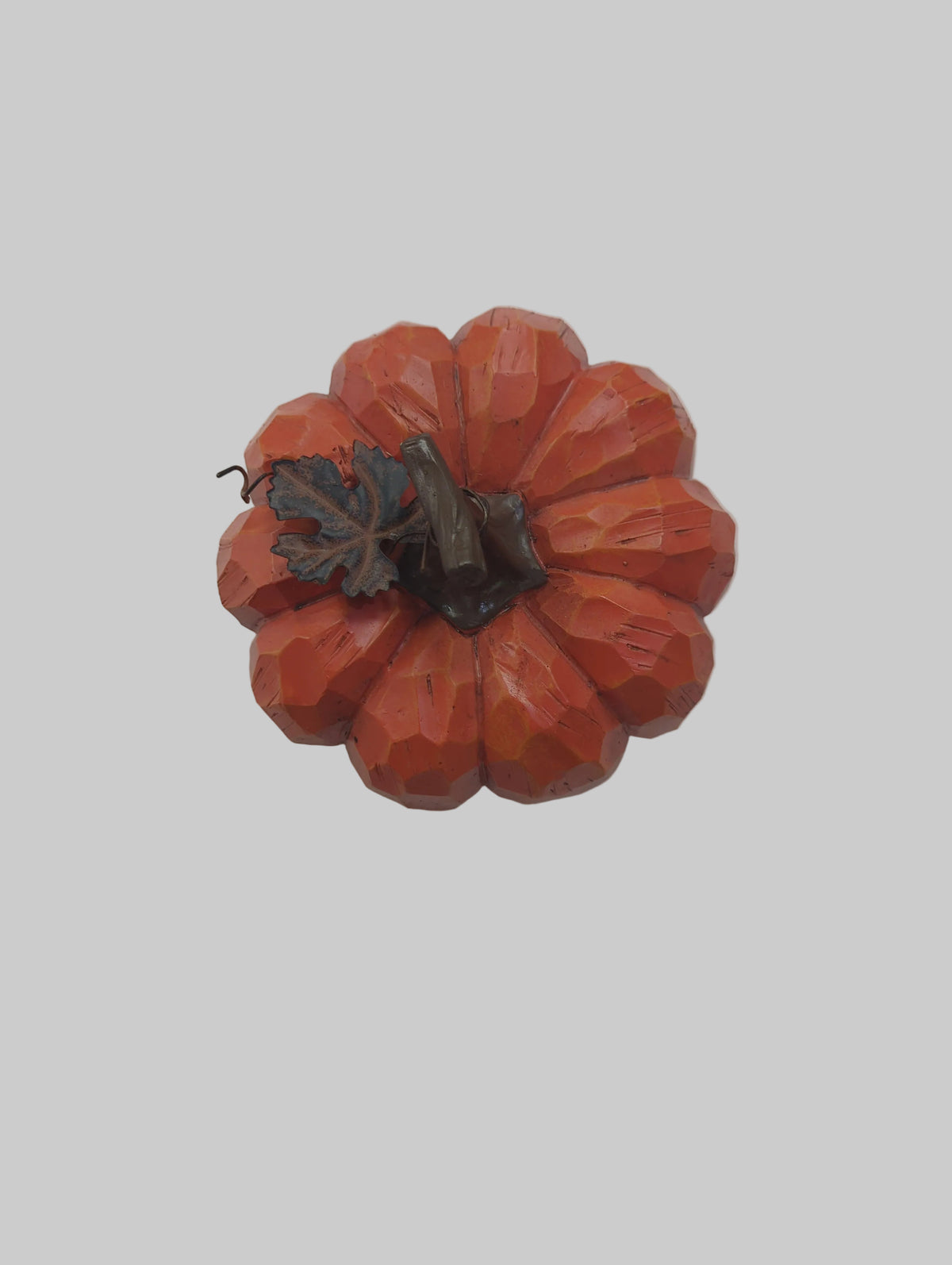 K&K Resin Chunky Pumpkin