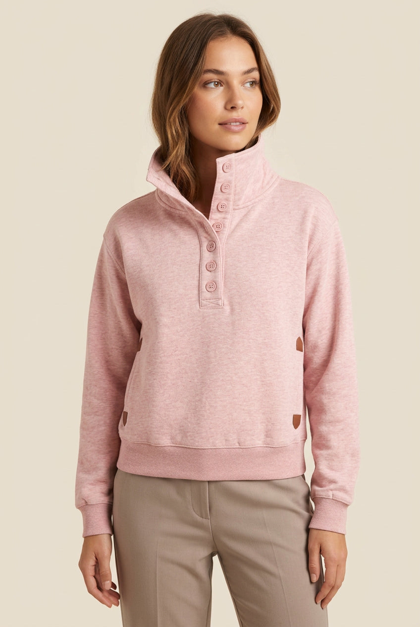 Wanakome Sunday Button Front Pullover