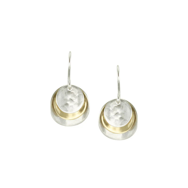 Marjorie Baer Stacked Disc Earring