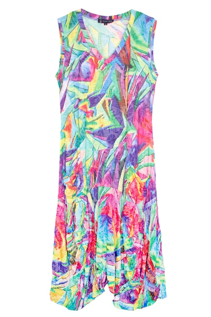 VIBRANT BURST DRESS