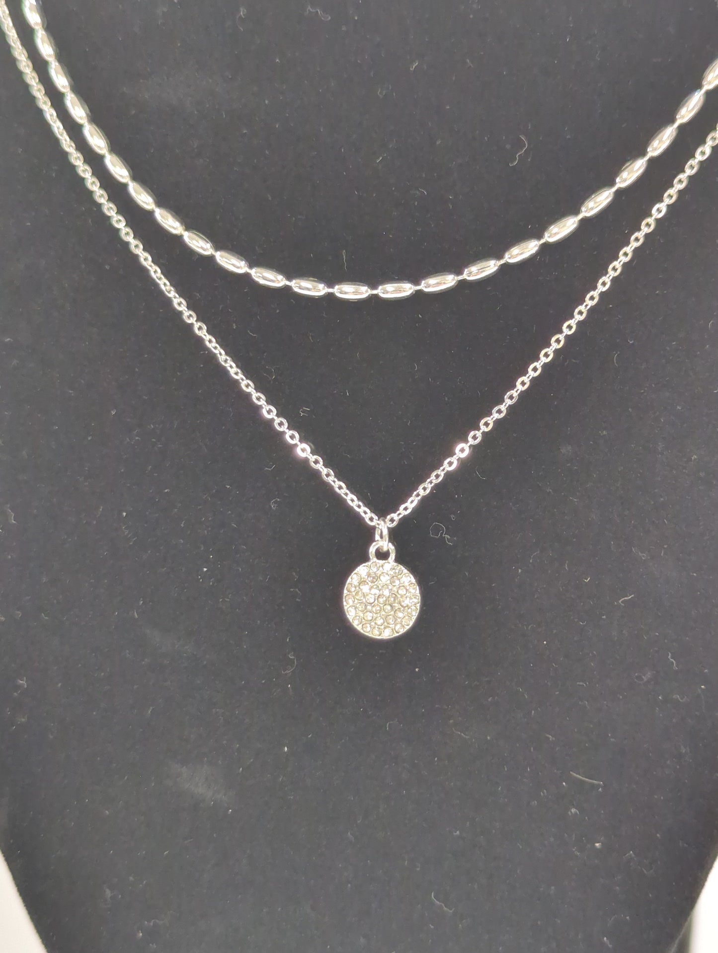 Meghan Browne Adora Necklace Silver