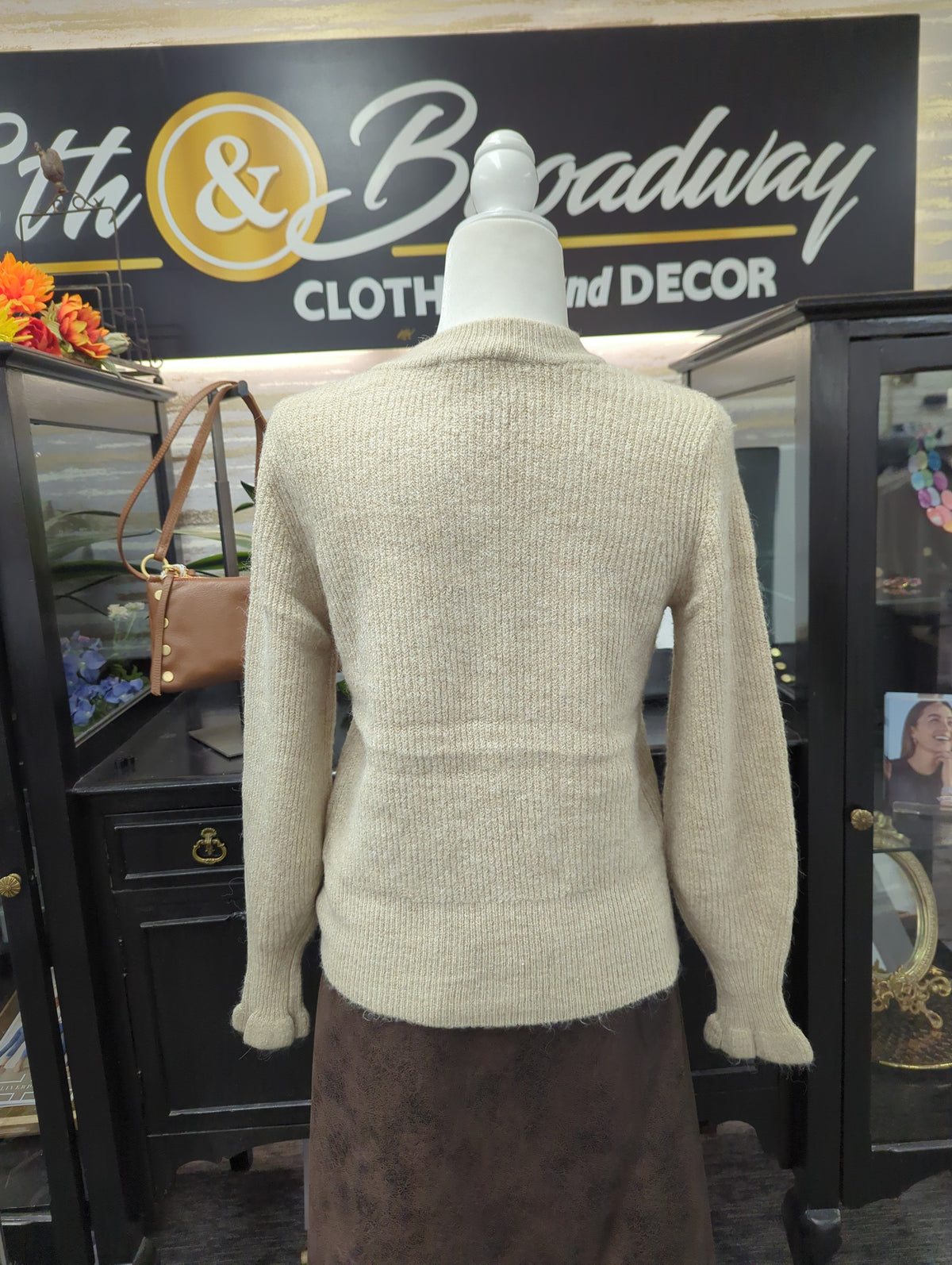 B Young Monna Embroidered Cardigan