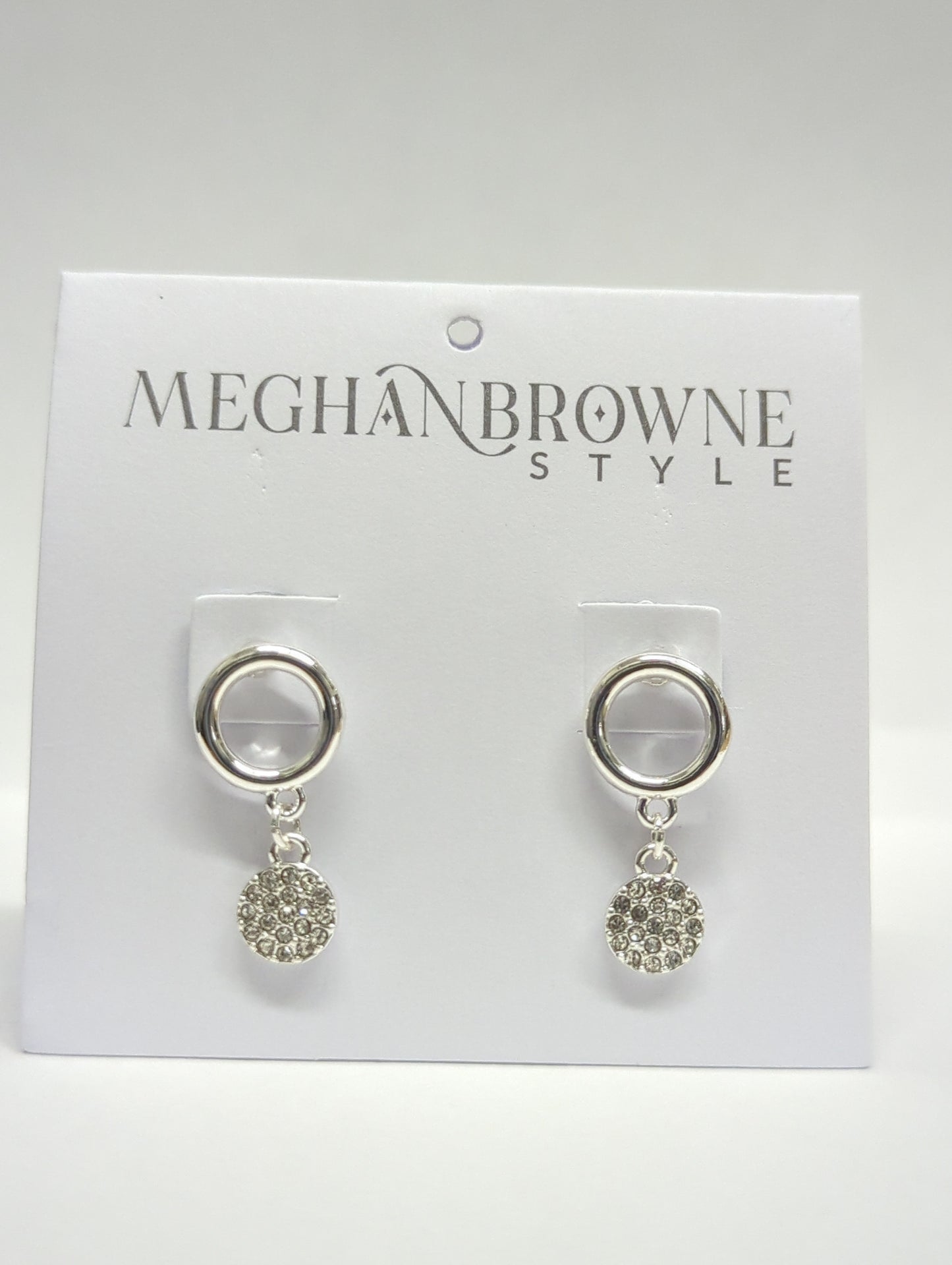 Meghan Browne True Earrings Silver