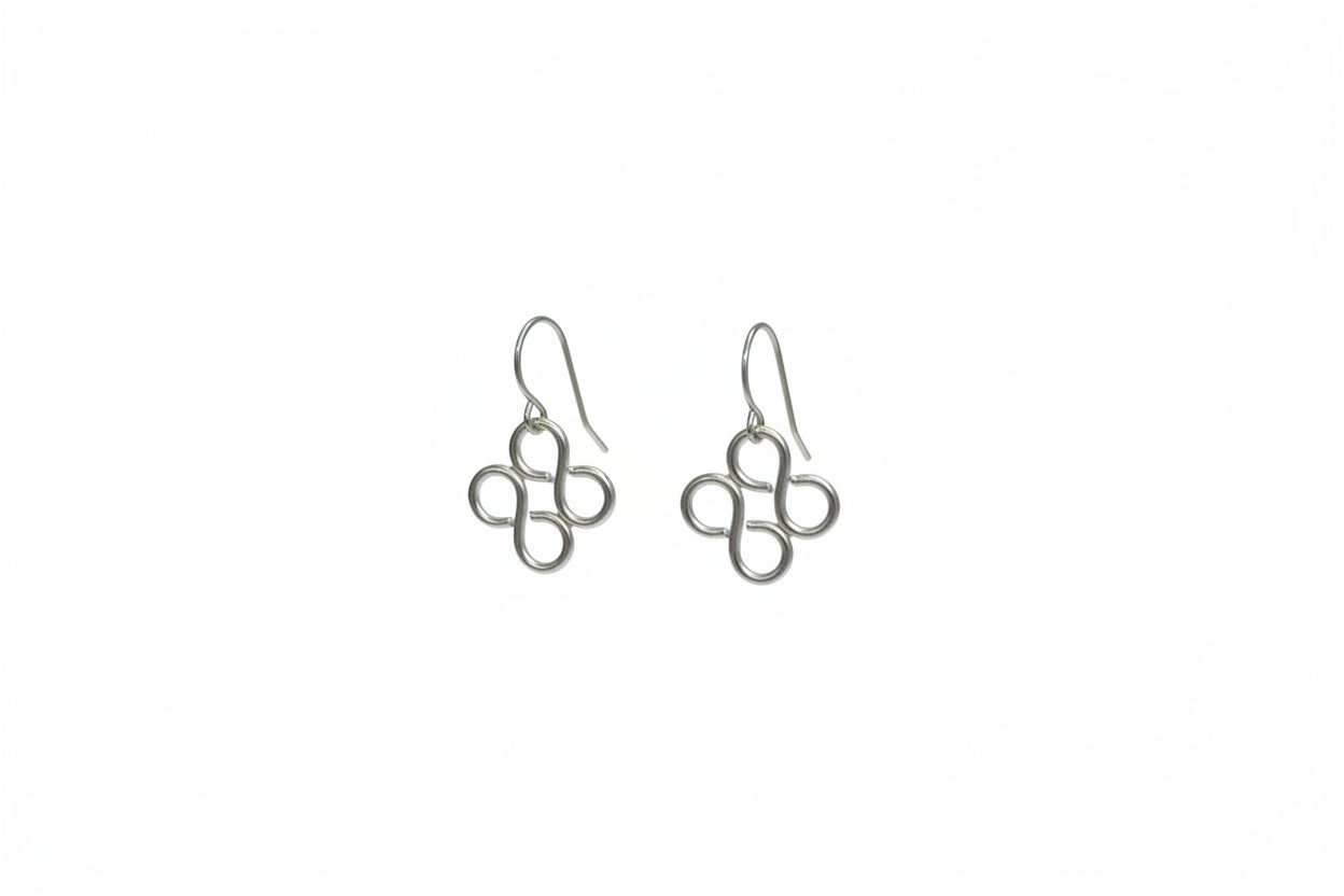 Marjorie Baer Figure-Eights Wire Earrings