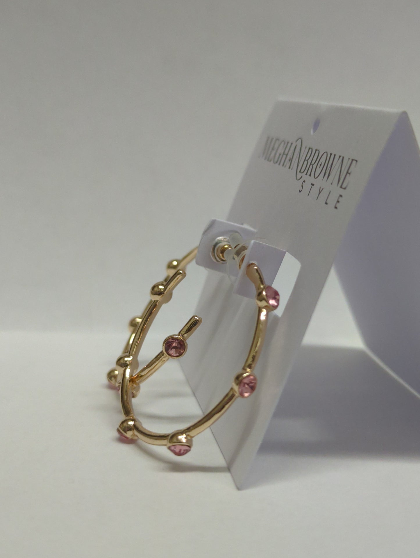 Meghan Browne Travis Earrings Pink