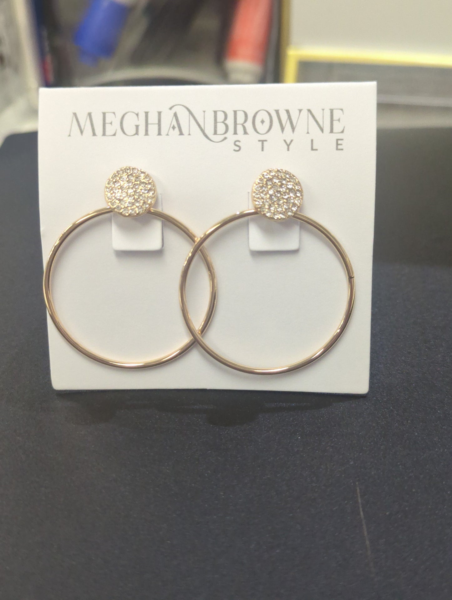 Meghan Browne Rode Gold Earrings