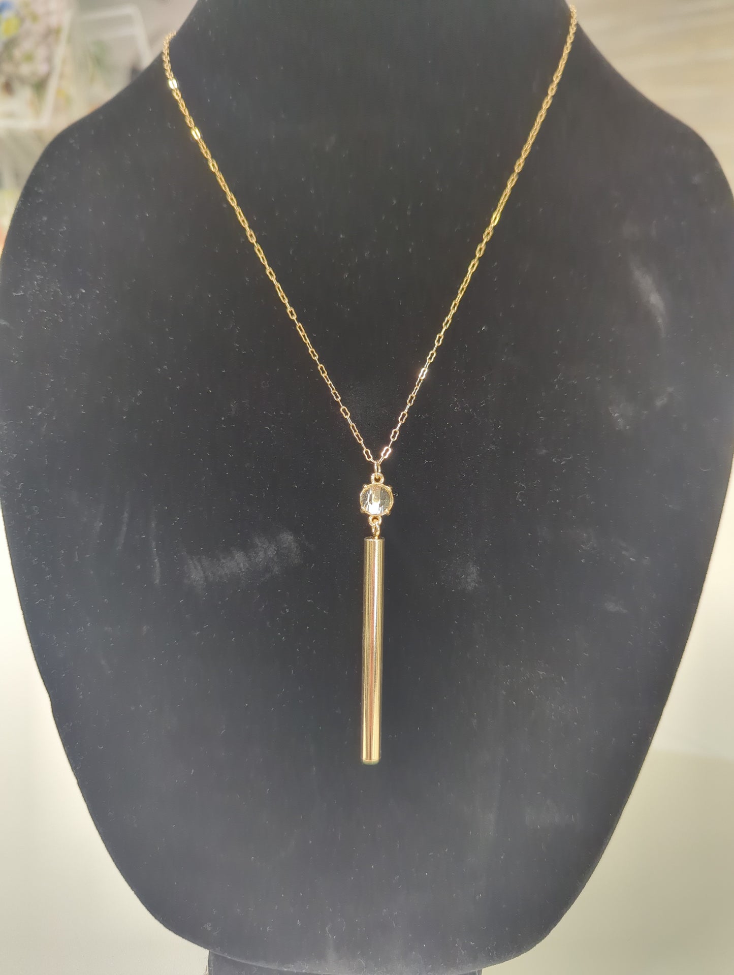 MEGHAN BROWNE BICO GOLD NECKLACE