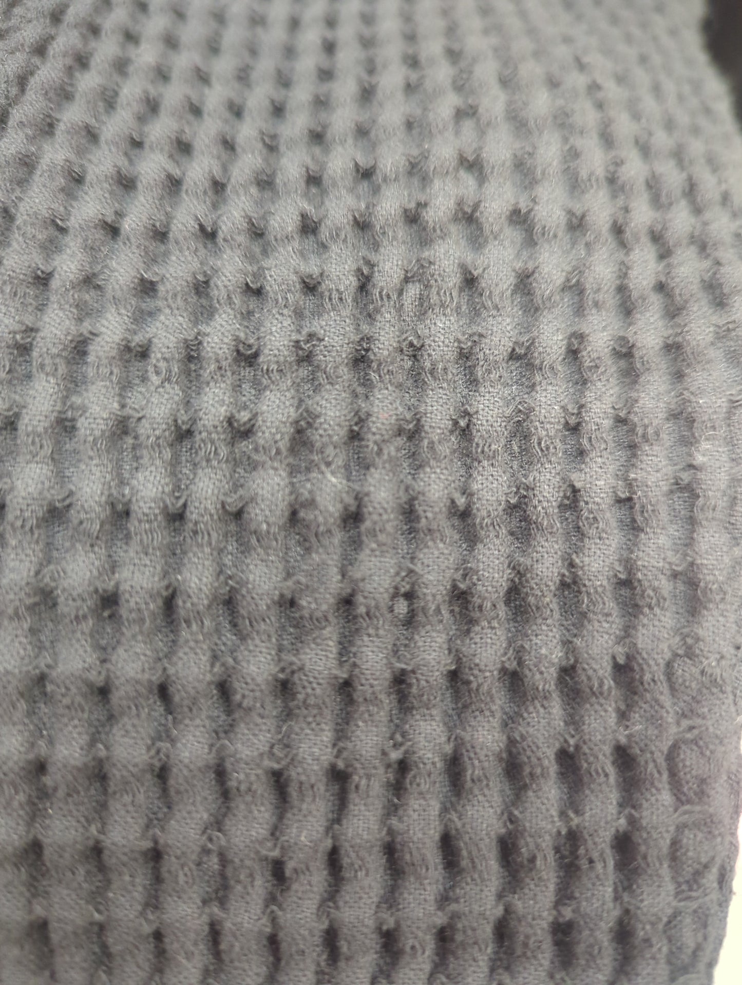 FOCUS FASHION WAFFLE JACKET