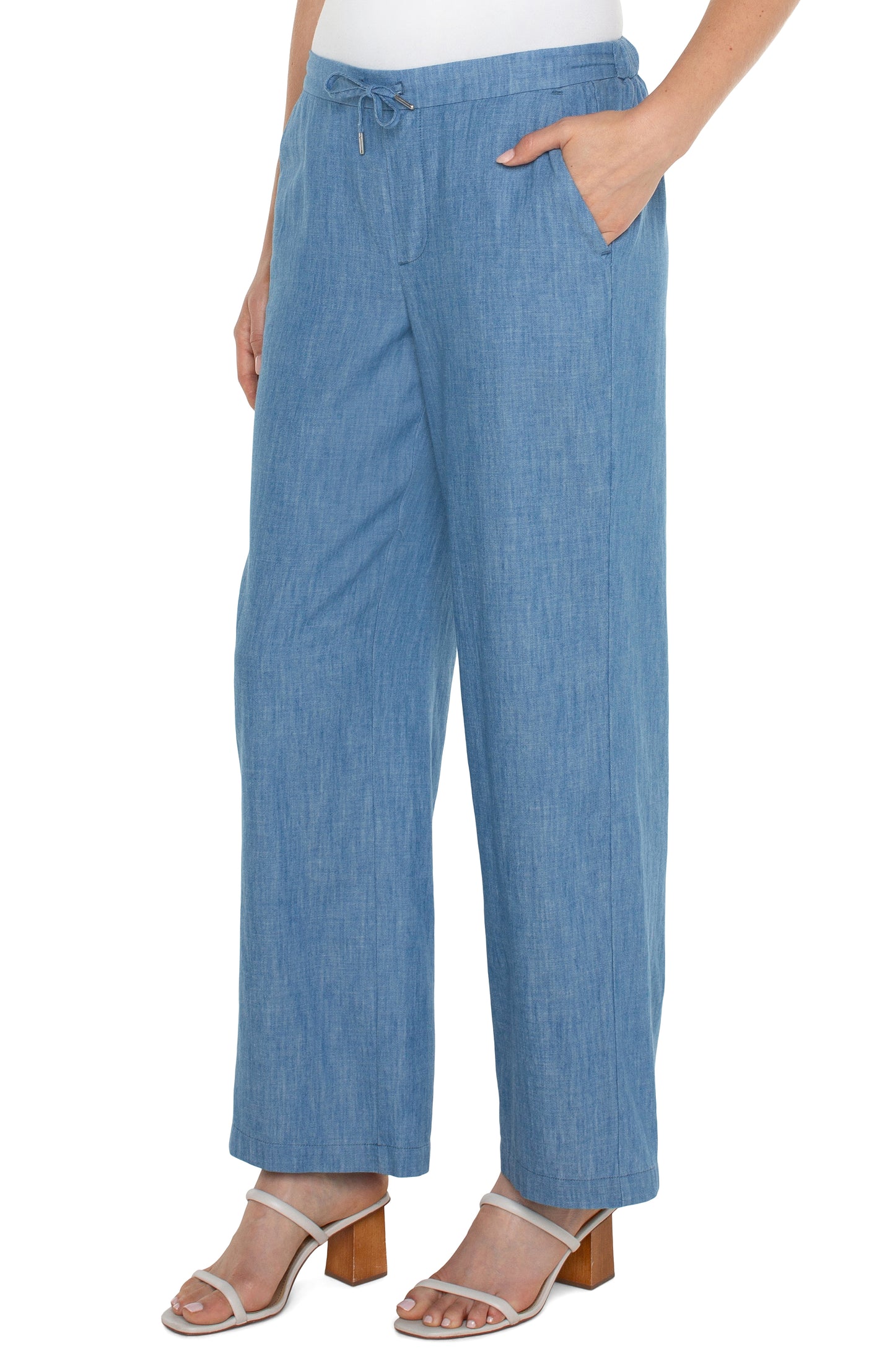 LIVERPOOL RELAXED WIDE LEG 30" INSEAM
