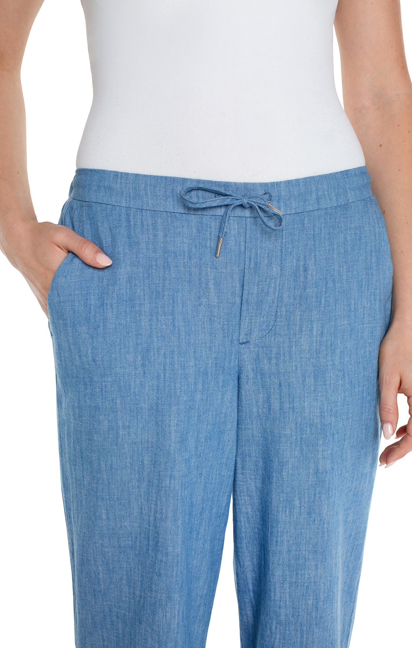 LIVERPOOL RELAXED WIDE LEG 30" INSEAM